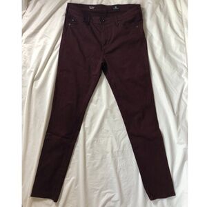 Adriano Goldschmied Jeans, Maroon, 28 R